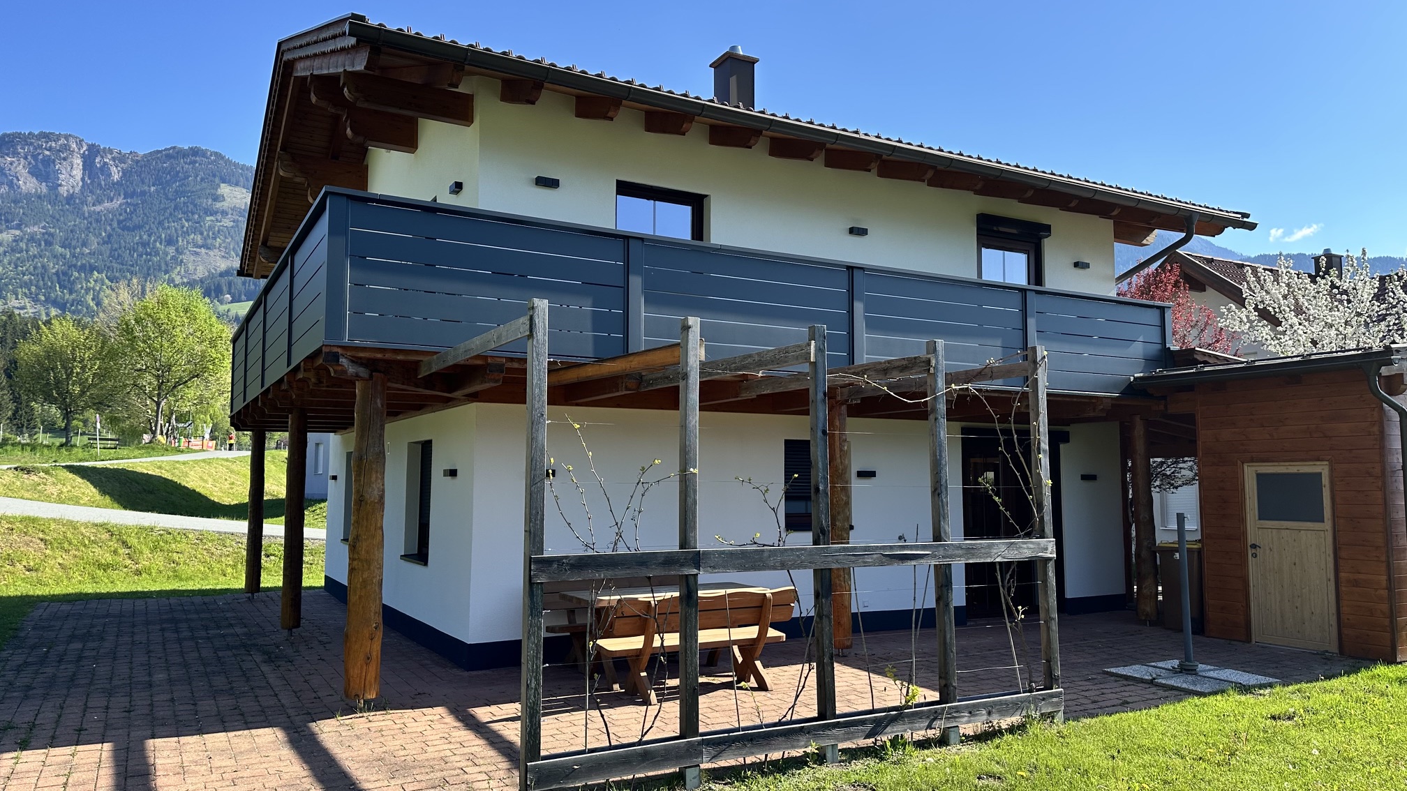 Chalet Giusto exterieur in de bergen