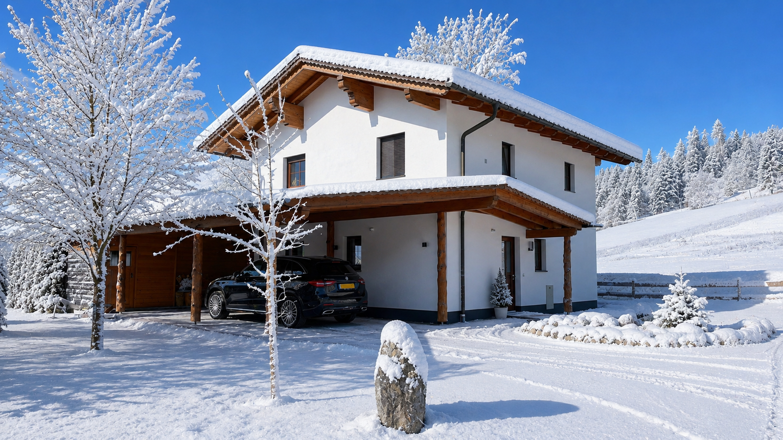 Winter bij Chalet Giusto