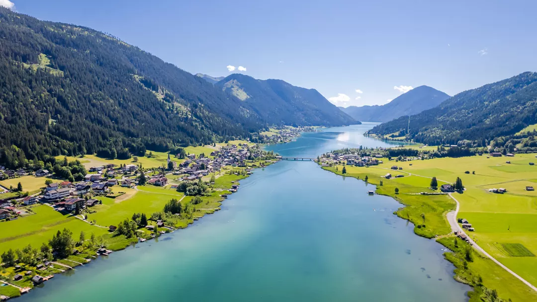 Weissensee in de zomer